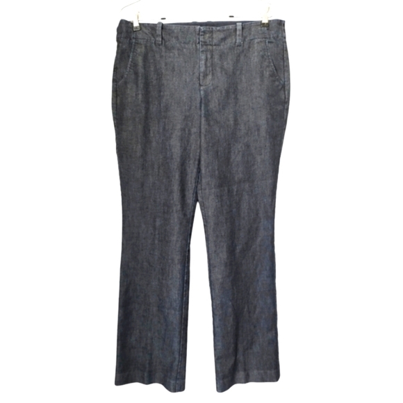 Gap Straight Leg Dark Wash Denim Trouser Pants - Picture 1 of 7
